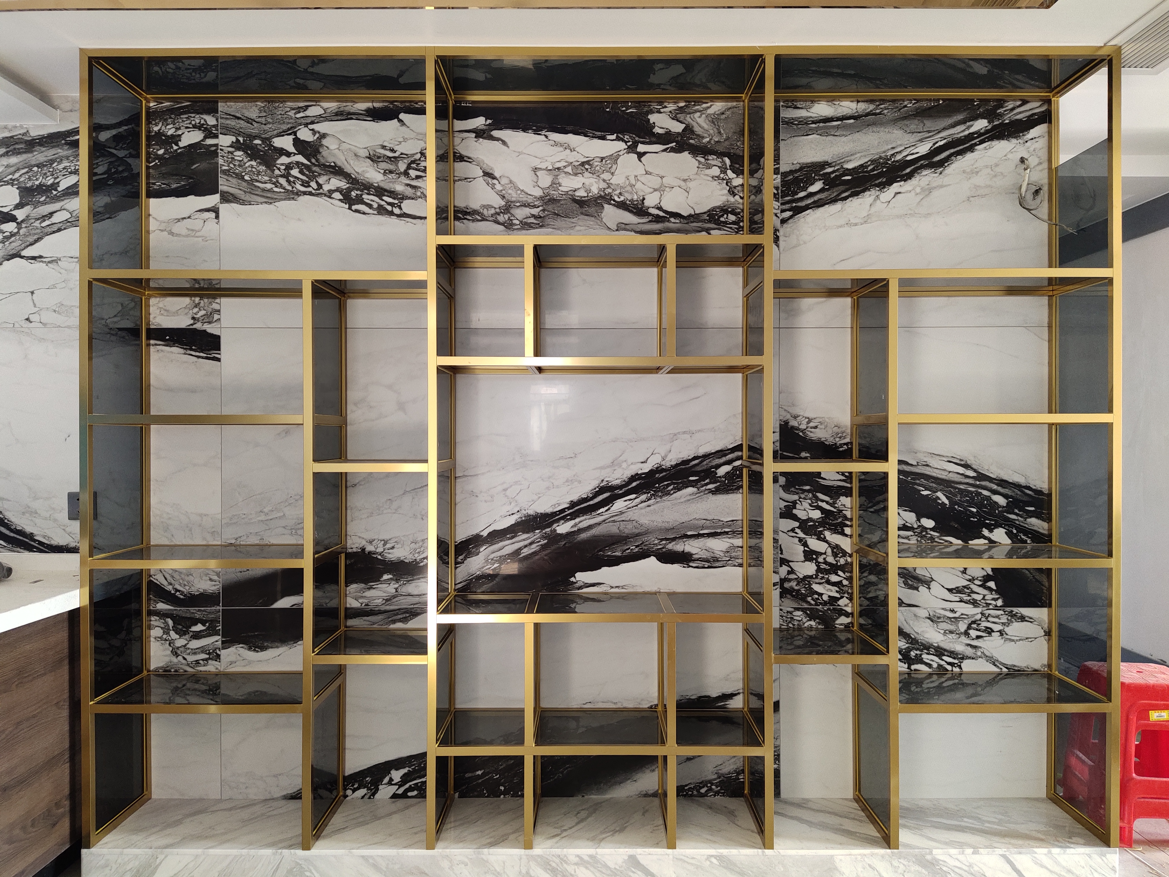 不锈钢装饰展柜